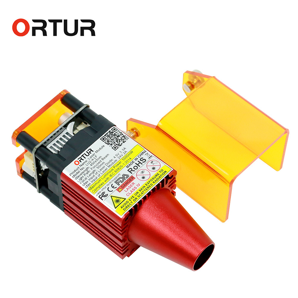 ORTUR Laser Unit 20W 7W Laser Module PWM Control Mode Laser Head More Powerful Fixed focus 7w/20w