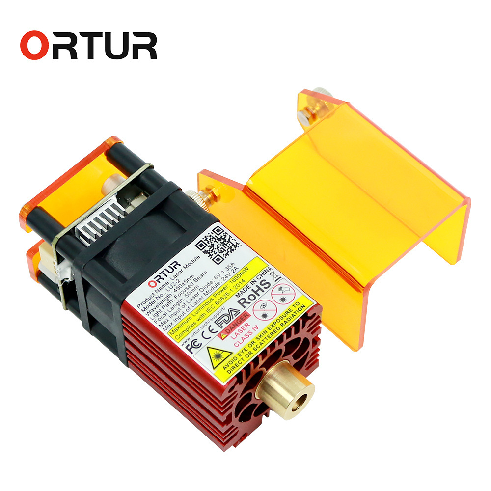 ORTUR Laser Unit 20W 7W Laser Module PWM Control Mode Laser Head More Powerful Fixed focus 7w/20w