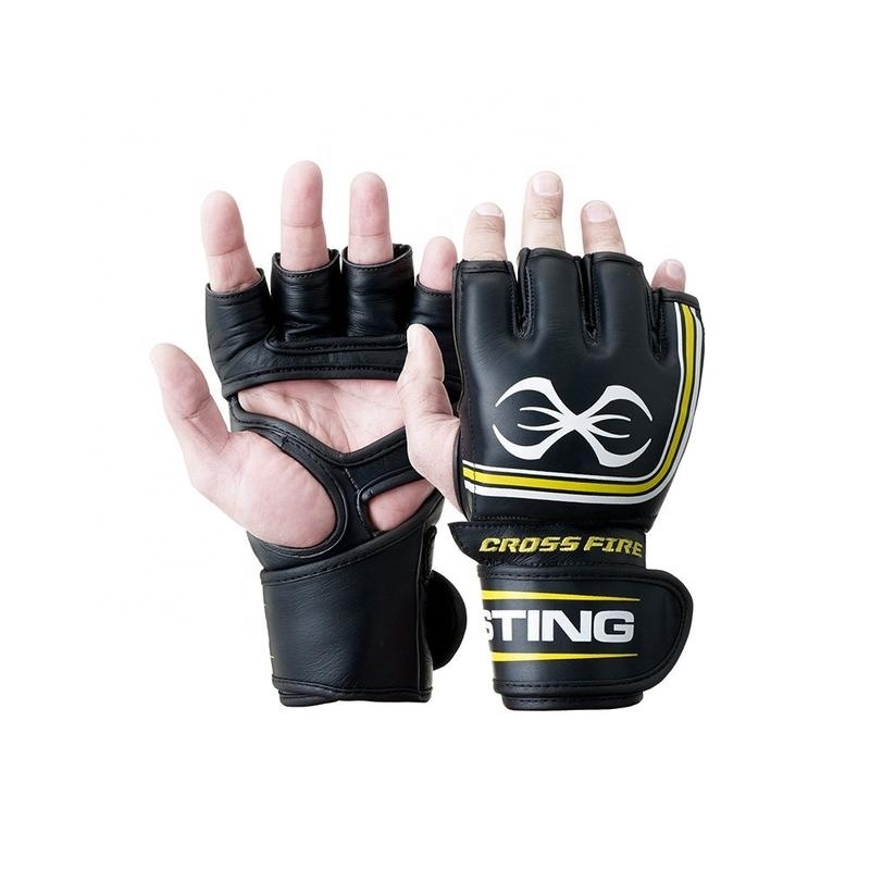 New Wholesale Design High Quality Pu Mma Gloves Pu Hand Ufc Gloves for Training Custom Mma Gloves