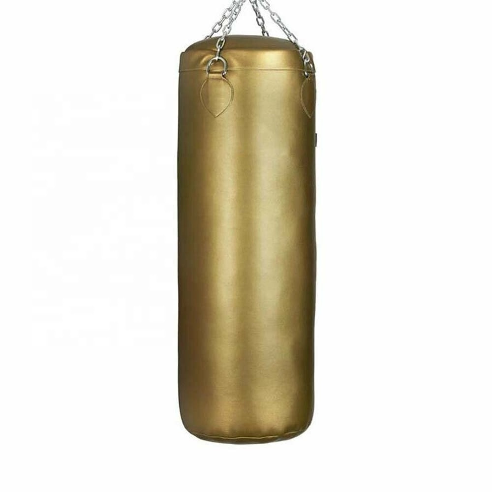 Heavy Duty Leather Made Punching bag with chains for boxing training