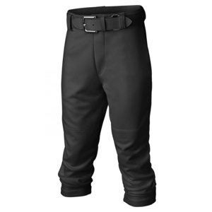 Black Colors Baseball Short Adult Pant Custom Own Design Logo Baseball Pants with Comfortable High-Performance