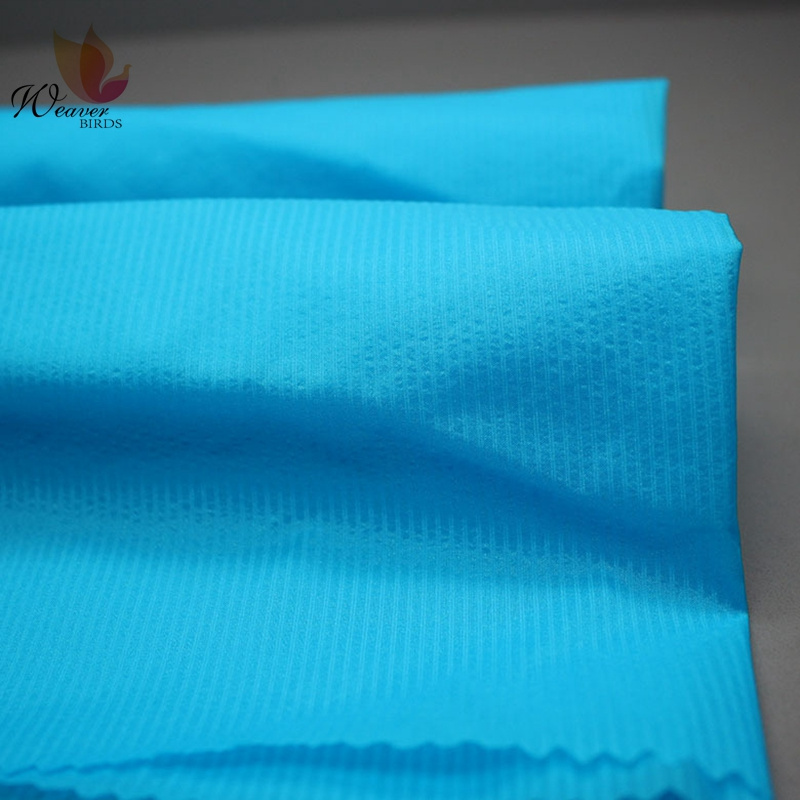 380T Vertical Stripe 100 Nylon Taffeta Fabric Silicone Coating Tent Fabric Paraglider/Parachute/Hammock Fabric