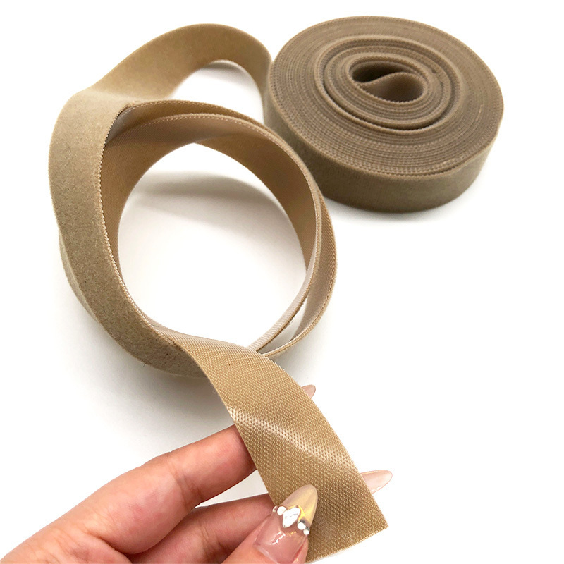 Hot Sale 25MM Velcroes Thin Heavy Duty Back To Back Self Adhesive Double Side 100% Nylon Hook And Loop Band Tape