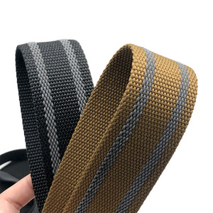 Durable non-slip webbing PP/polyester webbing Non Slip Rubberized Webbing