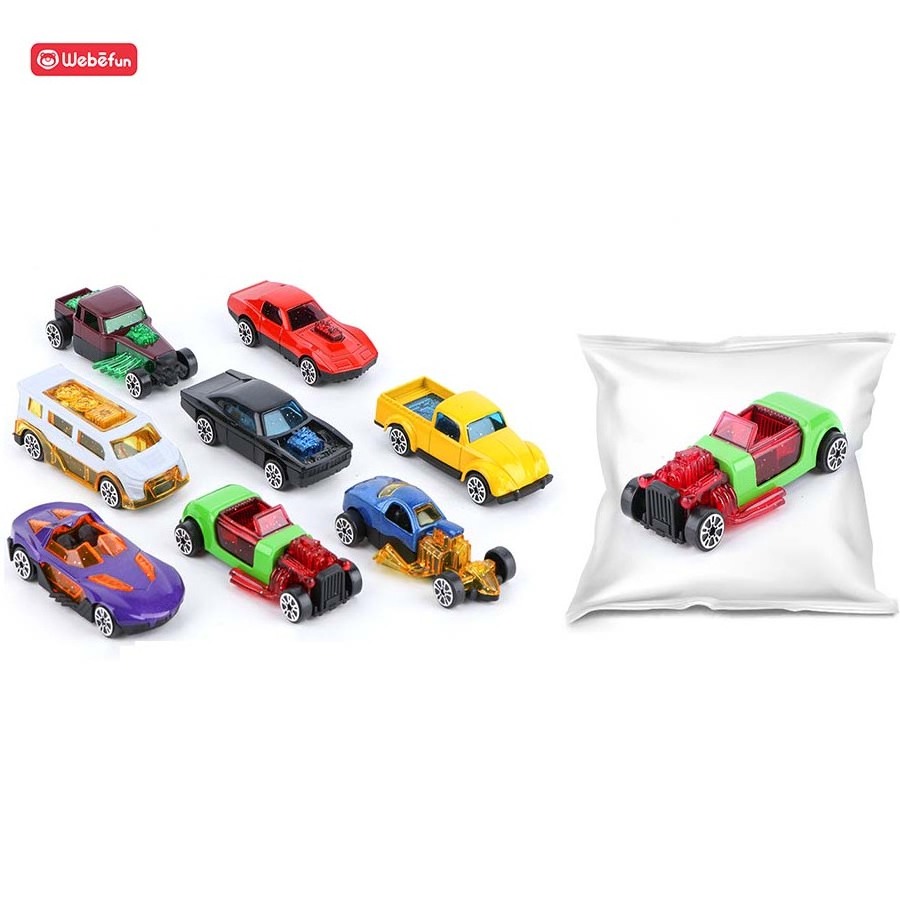 Hot 1/72 Scale Diecast Toy Vehicles Back Model Car Free Wheel Toy Car Wholesale Plastic Creative DIY Free Wheel Car