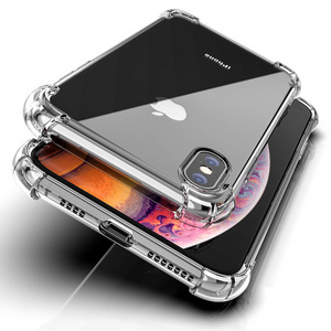 Anti-shock In 4 Corners 1.5MM Ultra Thin Soft TPU Transparent Case For iPhone 15 11 12 13 14 Pro Max 8 7 Plus XS XR SE2