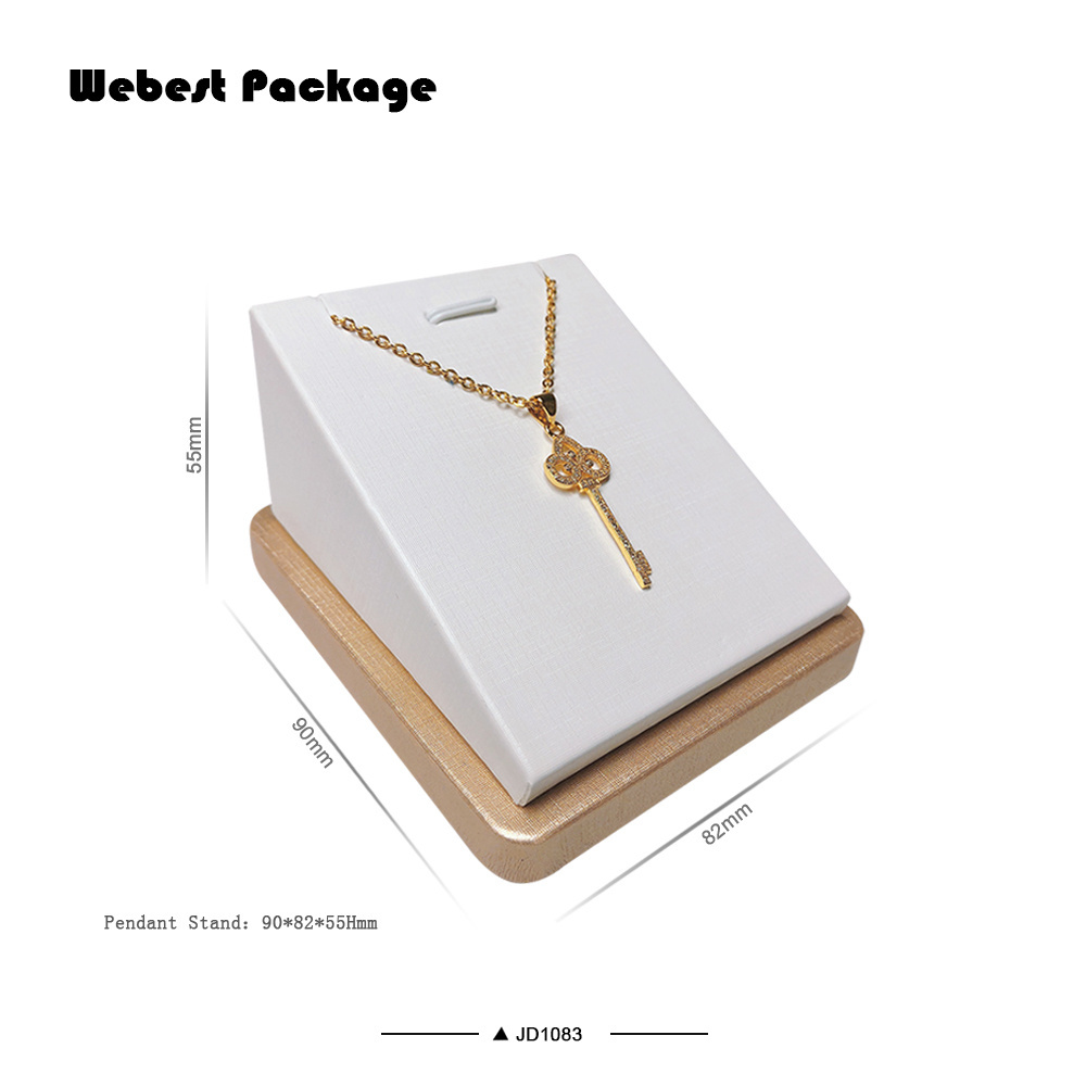 Webest Package Factory Promotional Necklace Display Stand Jewellery Display Chinese Jewelry Cases & Displays Customized Color