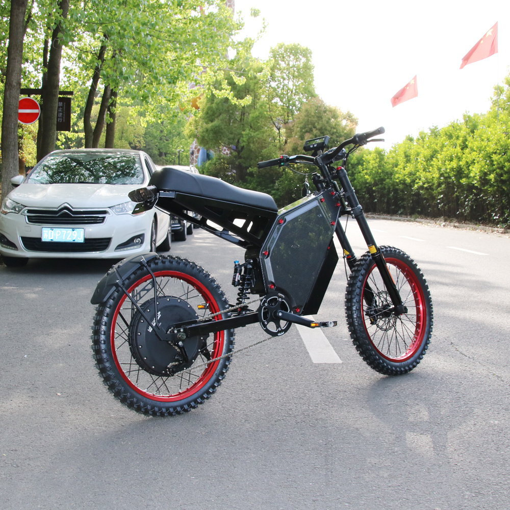 OEM Enduro Ebike 72V 52.5Ah 8000W 12000W 15000W Stealth Bomber Electric Bike for Adult