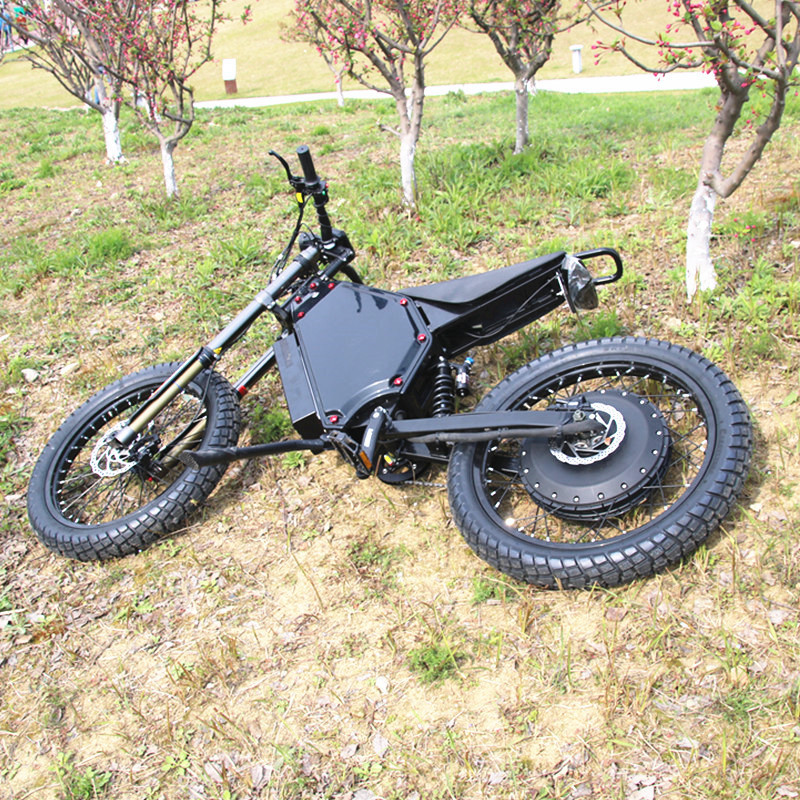 Chinese powerful 72v  12000w 15000w Bomber Electric Bike Dirt Road Mountain ebike Electric Bicycle