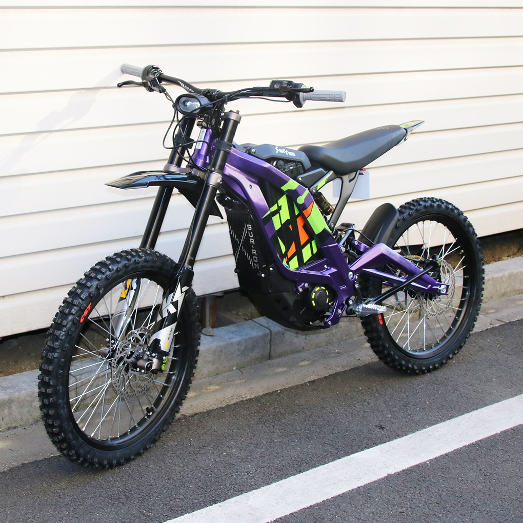 2024 Sur Ron Light Bee X phantom purple 6000W 60V 40Ah electric dirt bike