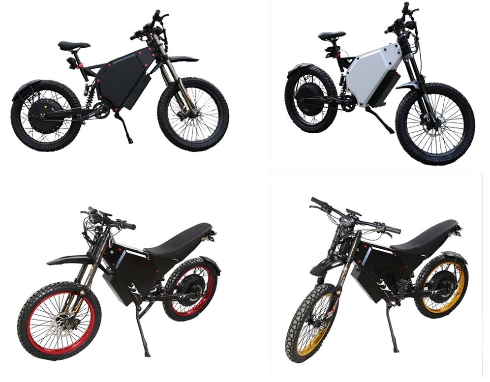 OEM Enduro Ebike 72V 52.5Ah 8000W 12000W 15000W Stealth Bomber Electric Bike for Adult