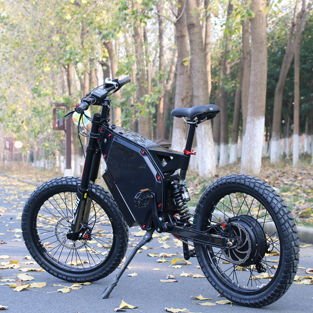 72v 5000w new style full suspension bomber electric e bike made in china