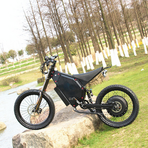 Chinese powerful 72v  12000w 15000w Bomber Electric Bike Dirt Road Mountain ebike Electric Bicycle