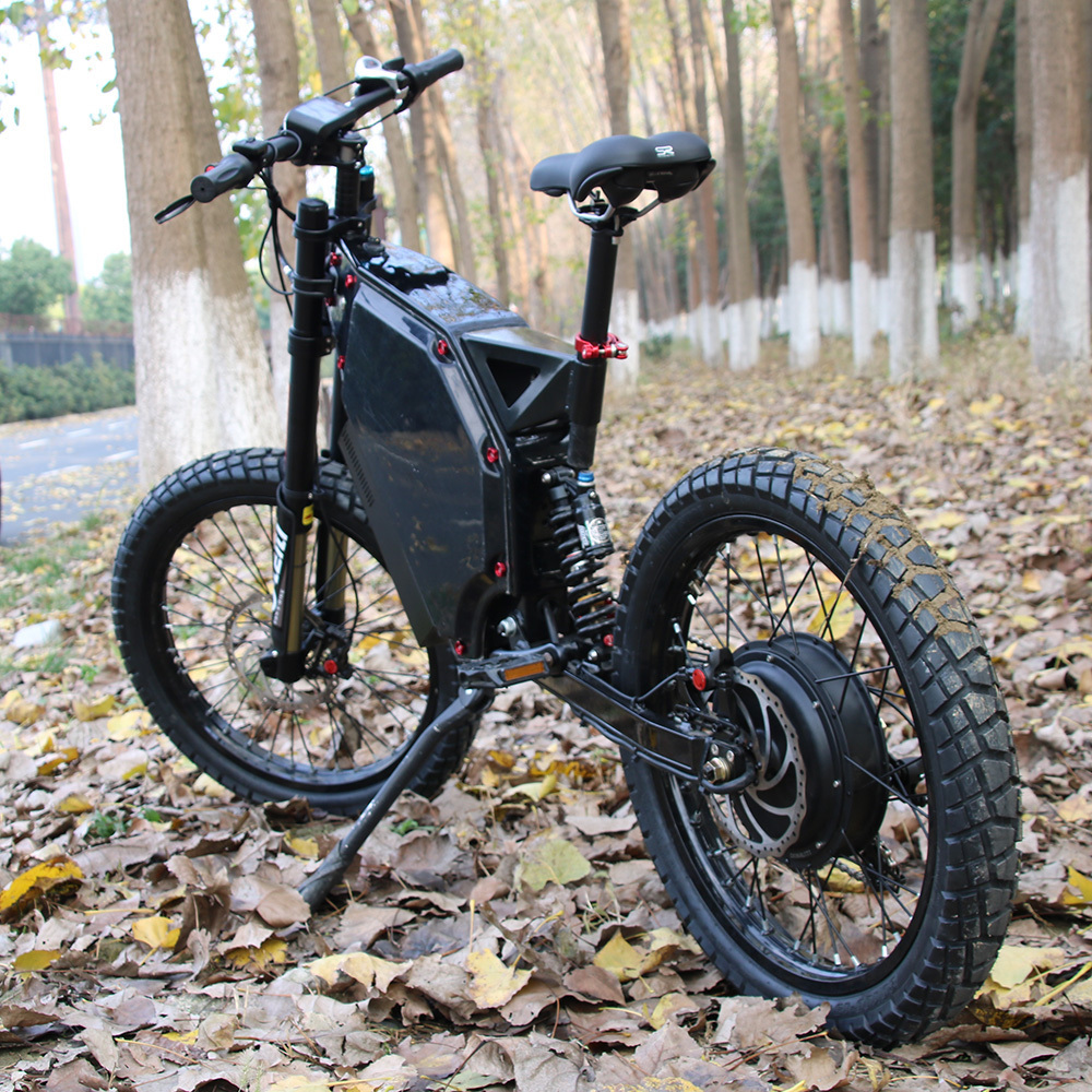 72v 5000w new style full suspension bomber electric e bike made in china