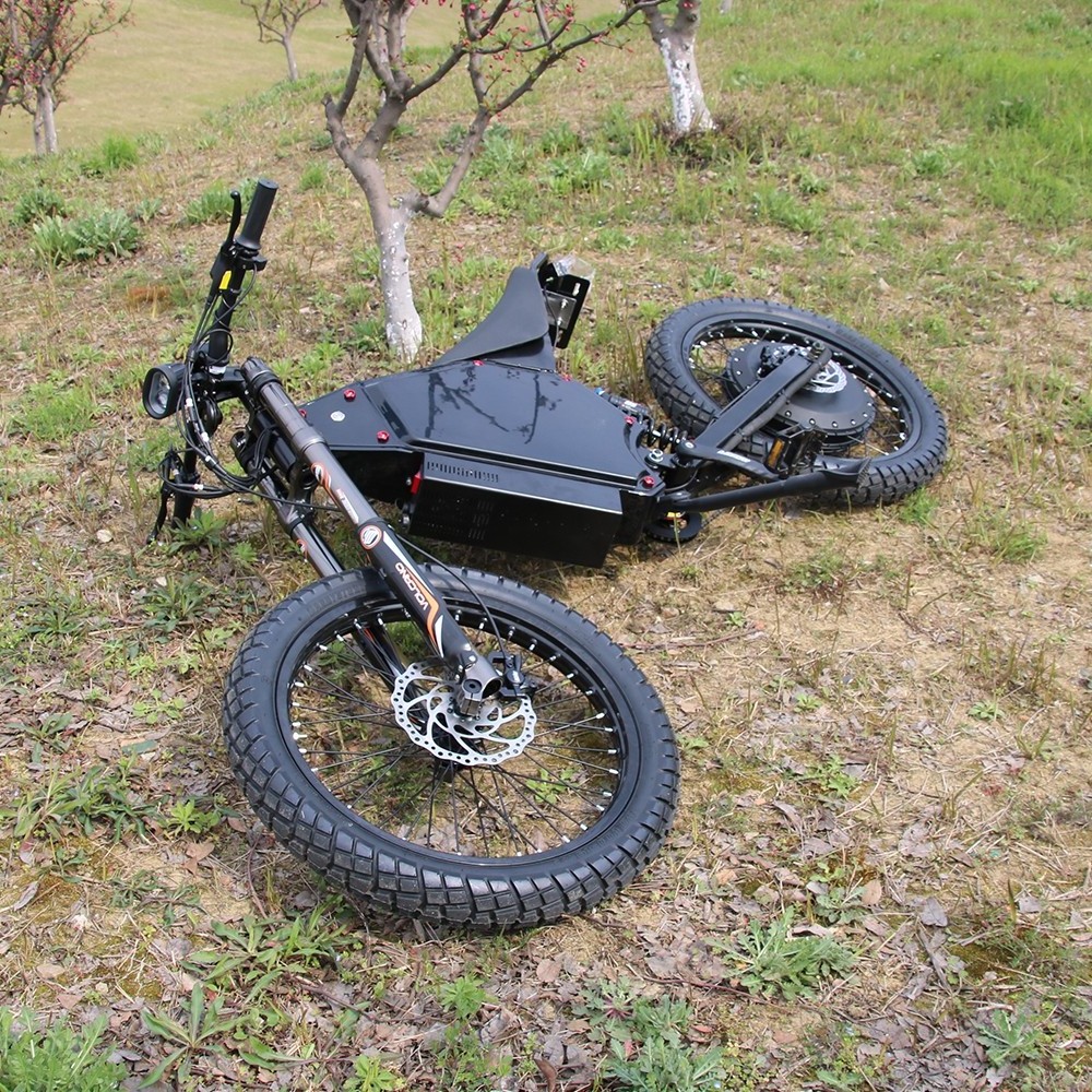 electric off road bike bomber 12000w electric bike