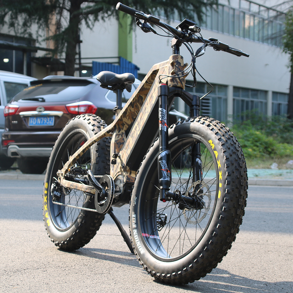 2024 Hot selling Electric Bicycle Bafang 1000w Fat Tire Electric Bike Dual Batteries Dirt Ebike 1000W