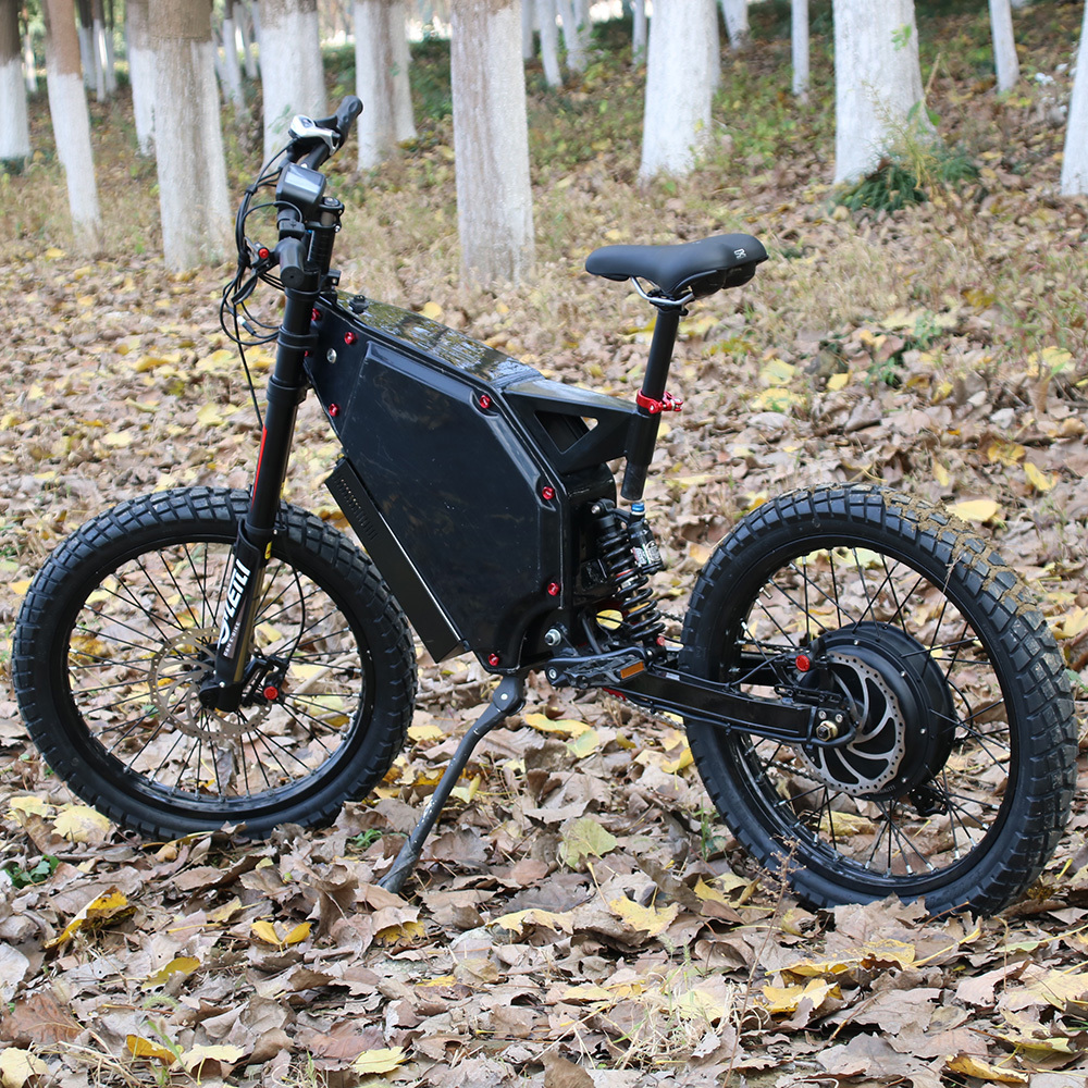 72v 5000w new style full suspension bomber electric e bike made in china