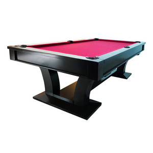 Multi functional game movable modern 7ft 8ft 9ft billiards dining pool table for sale