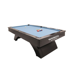 Customized Hot Sale Design Indoor Ball Return System Slate Professional 8 Ball Solid Wood 9ft 8ft Solid Wood Pool Table