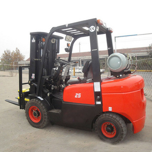 wildly usde propane forklift 2 ton 2.5 ton gasoline pallet jack LP gas forklift truck for sale