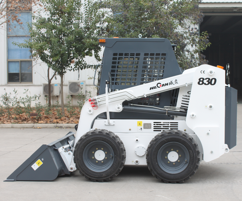 Hydraulic Mini Skid Steer Loader 830kg hot small skid steer loader for sale