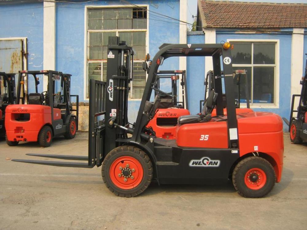 3 ton 3.5 ton diesel forklift with Japanese Mitsubishi S4S engine