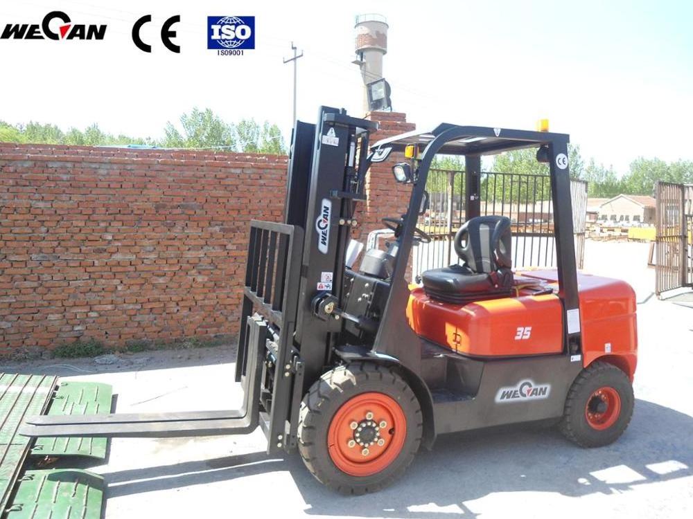 3 ton 3.5 ton diesel forklift with Japanese Mitsubishi S4S engine