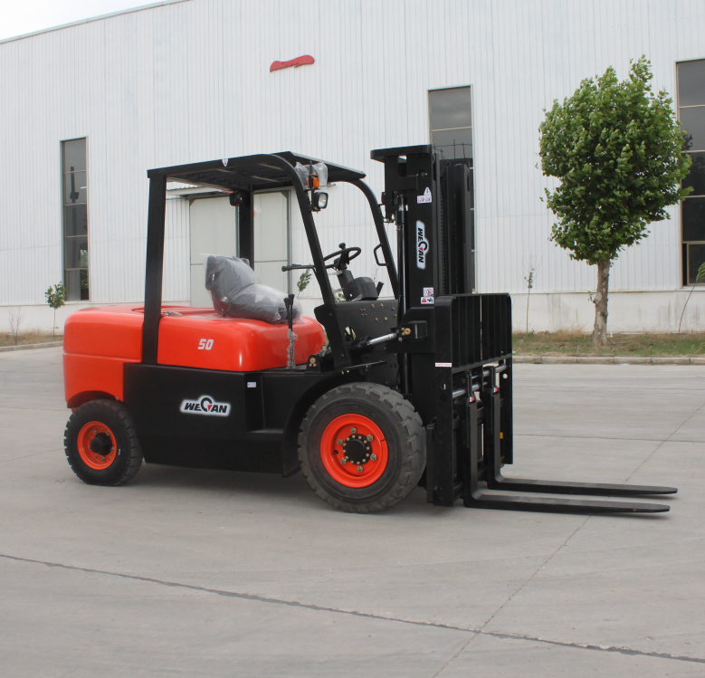 New Condition 5 Ton Diesel  Forklift  Price Details   Max. Lifting Height  3M mast 5 toneladas forklift trucks 5T forklifts