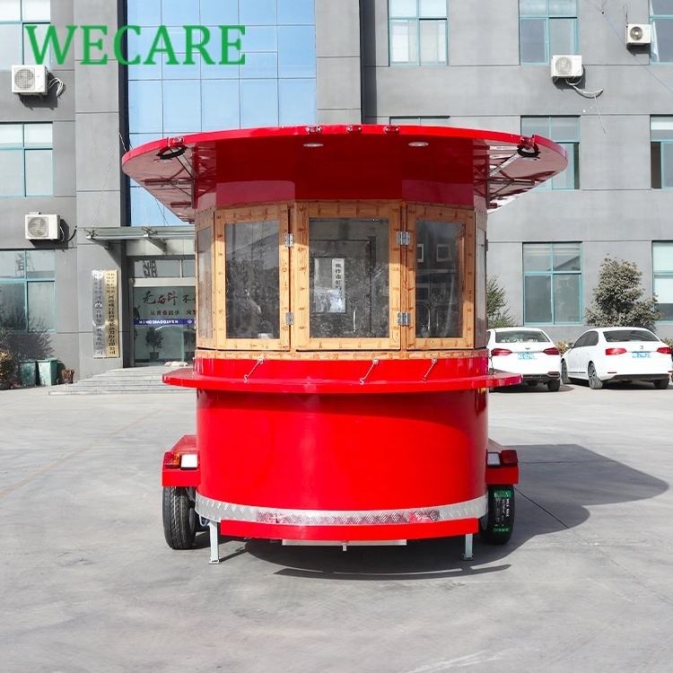 WECARE Mobile Food Truck Hamburgers Churros Carts Cart Food Trailer for Sale