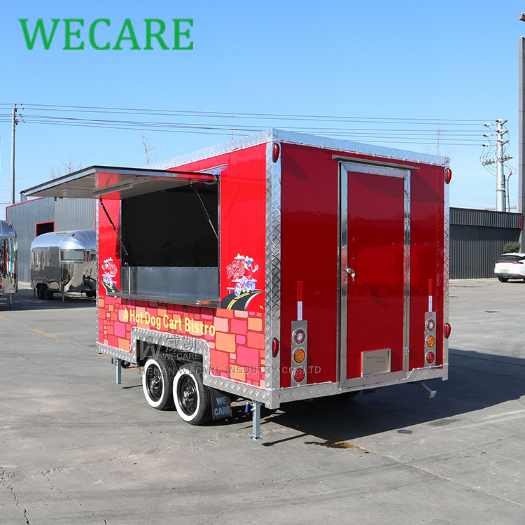 WECARE Mobile breakfast mobile bbq grilled food cart