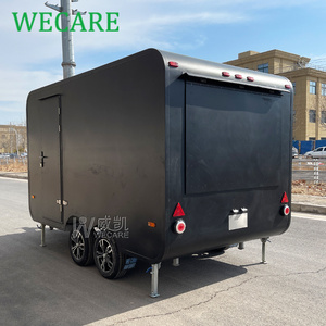 WECARE Carritos De Comida Movil Food Track Manufacturer Snack Machines Burger Waffle Food Truck Bubble Tea Mobile Food Trailer