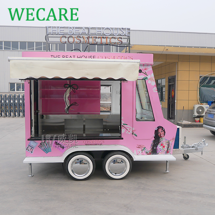 WECARE Mobile Bar Coffee Ice Cream Cart Mobile Nail Salon Van Truck Boutique Beauty Trailers for Sale