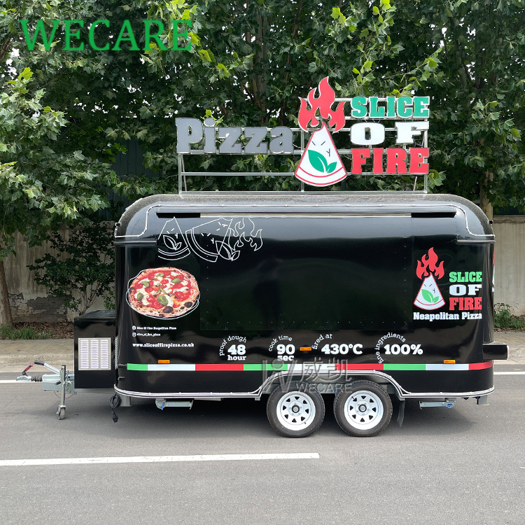 WECARE Carritos De Comida Food Track Commercial Coffee Ice Cream Truck Burger Van Pizza Taco Catering Trailer Mobile Food Truck