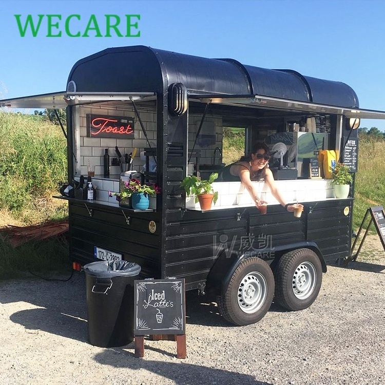 WECARE Hot Selling Verified Mobile Ice Cream Car Coffee Cart Design Bakery Food Truck for Sale