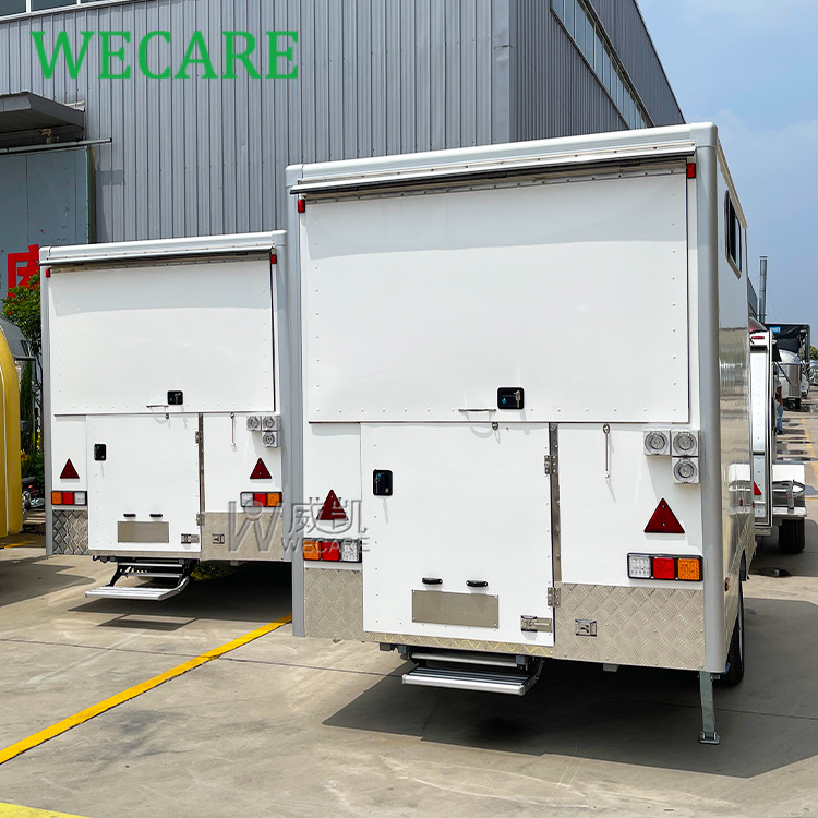 WECARE Mobile Pet Grooming Van Truck Dog Wash Station Self Service Cart Dog Grooming Trailer with Dog Salon Equipment