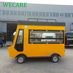 WECARE Mobile Bar Catering Food Trailer Coffee Van Car Icecream Hot Dog Cart Foodtruck Mini Food Truck