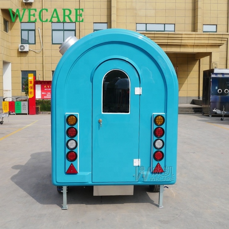 WECARE Tornado Potato Mexican Food Vending Cart Street Food Trailer Food Truck