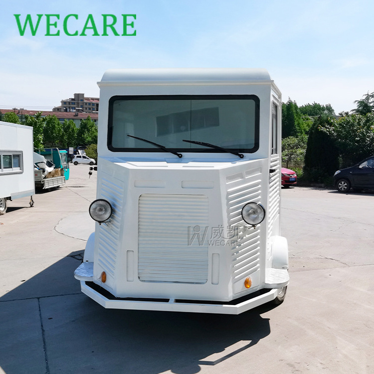 WECARE Fully Equipped Electric Mobile Coffee Citroen Hy Food Van Truck Mobile Hamburger Hotdog Food Carts for Sale in USA