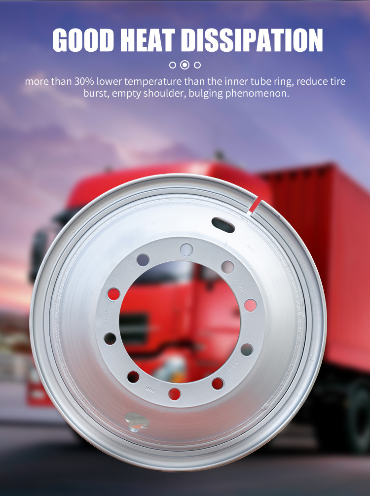 Wholesale Hot Selling 11.75*22.5 Beautiful Truck Wheel Rim Cover For Dump Truck