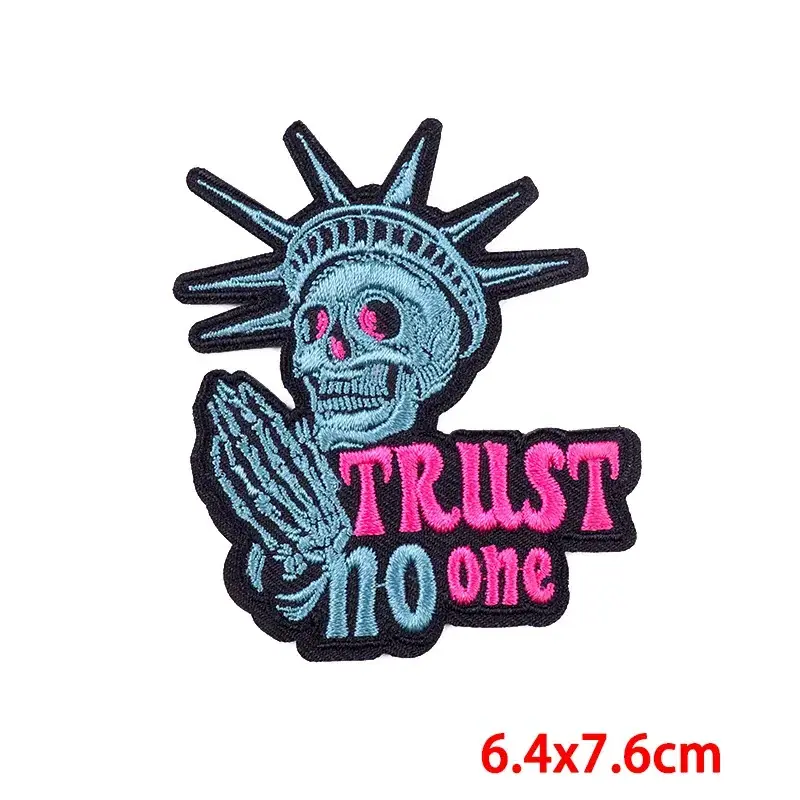 Embroidery Patches Cartoon DIY Patch Customized Sewing Iron Glue on Patches