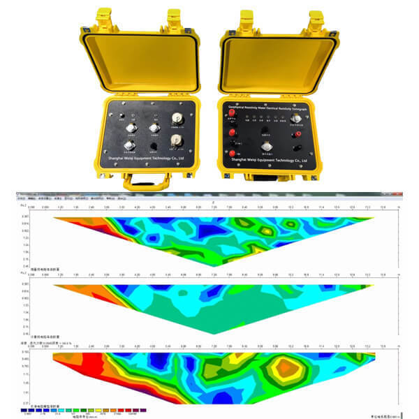 NEW Geophysical electrical resistivity tomography equipment IP induced polarization survey equipment