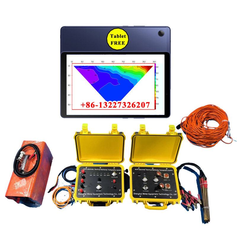 ERT Geo Resistivity Tomograph WQGO Water Survey Equipment