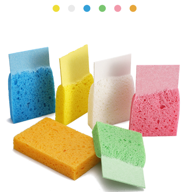 Pop up Colourful Multipurpose Compressed Cleaning Cellulose Sponge Sourcing Pad