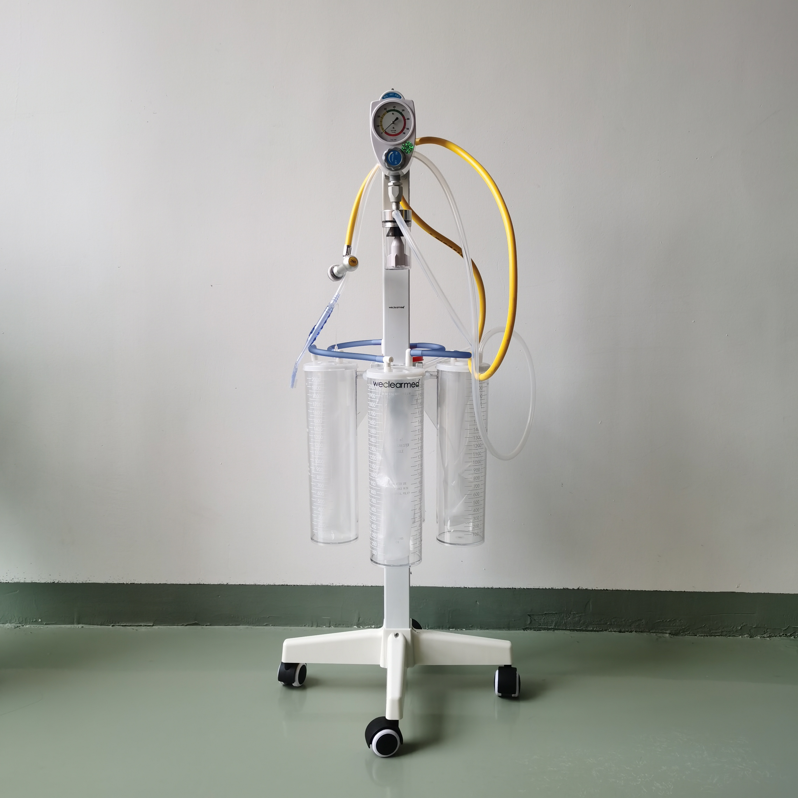 Oxygen Acetylene Gas Cylinder Trolley Portable Steel Aluminum Oxygen Gas Cylinder Trolley for Hospital Use