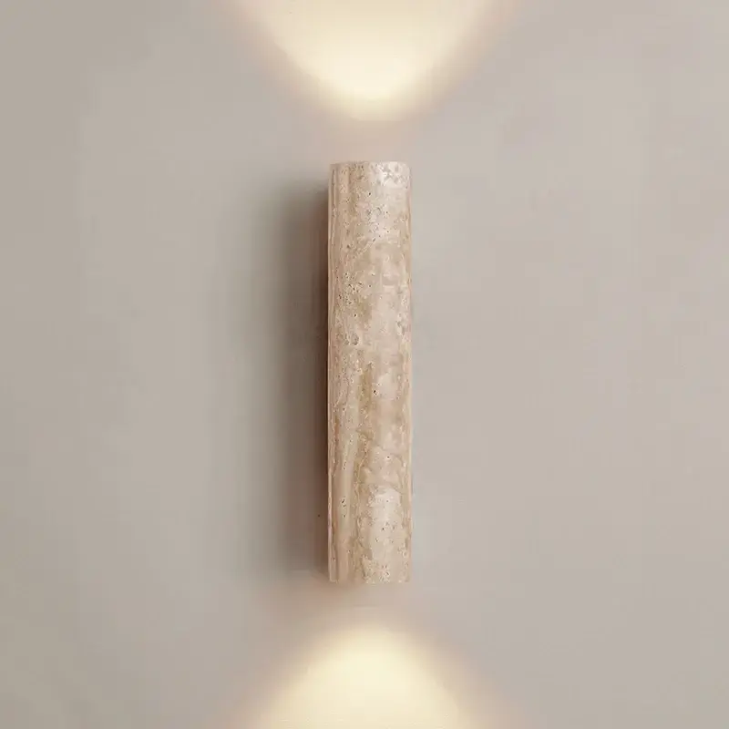 32CM Nordic Up Down Travertine Wall Light Led 10W for Home Decor Bedroom Bedside Living Room Hotel Background Corridor