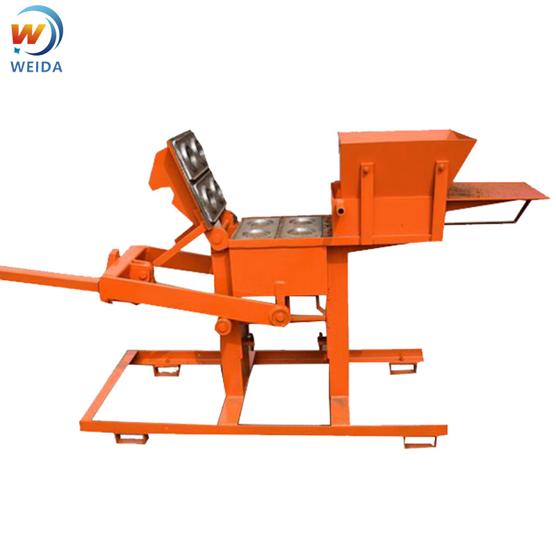 QMR2-40 Small Hand brick clay maker machine/Operated Press interlocking lego block Brick Making Machine price in Africa