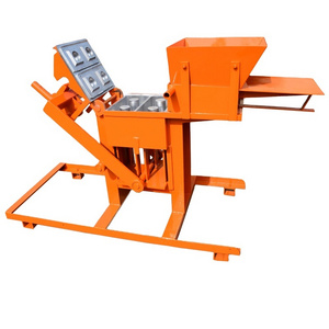 QMR2-40 Small Hand brick clay maker machine/Operated Press interlocking lego block Brick Making Machine price in Africa