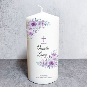 Weddells christening gifts christening craft pillar candle