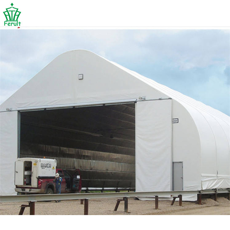 Big Outdoor Steel Warehouse Prefab Garage Storage Shelter Dome Tent