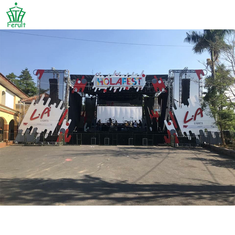 Best Price Custom Length Aluminum Truss System Light Weight Steel Roof Truss For Outdoor Event And Community Activity